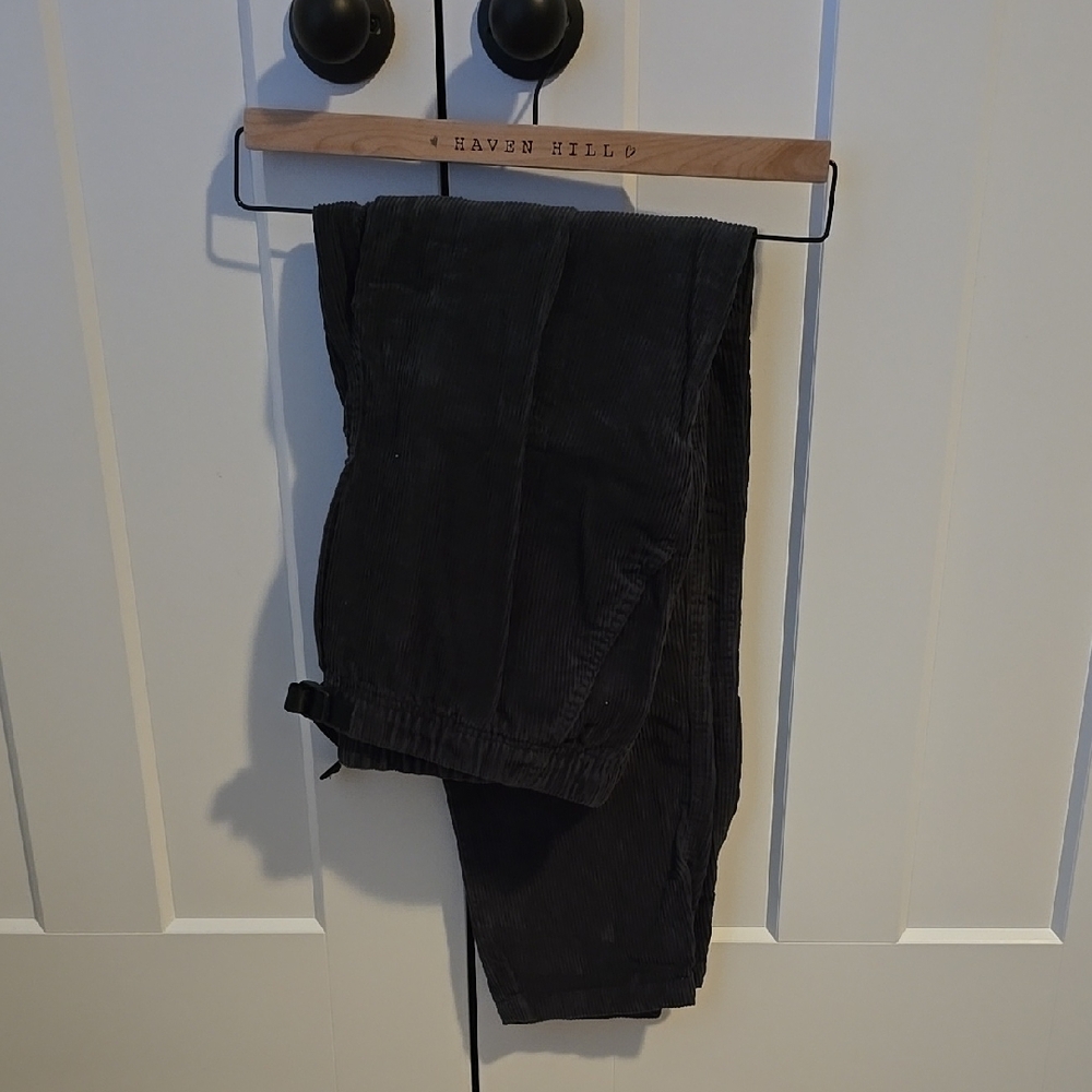 Black Corduroy Pants